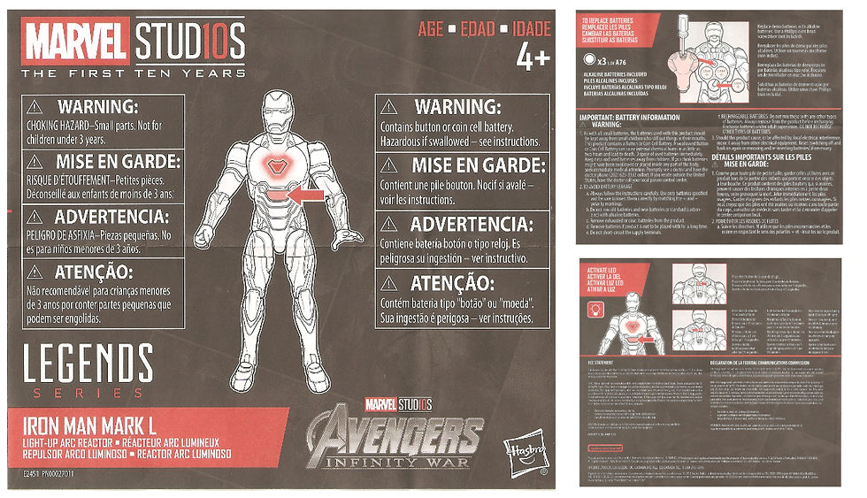 Marvel Legends Hasbro Infinity War Iron-Man Mk50 Action Figure, Review