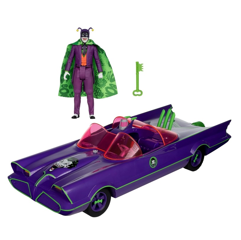 Joker and Batmobile