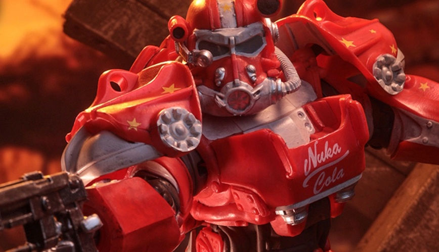 McFarlane Gold Label Elite Edition Nuka Cola T-60 from Fallout