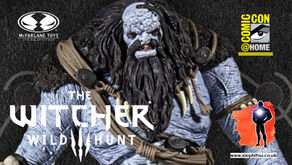 McFarlane announces Myrhyff of Undvik Megafig for The Witcher, and new figures of Geralt and Ciri
