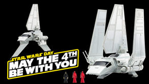 Jazwares Star Wars Micro Galaxy Squadron Imperial Lamdba Class Shuttle