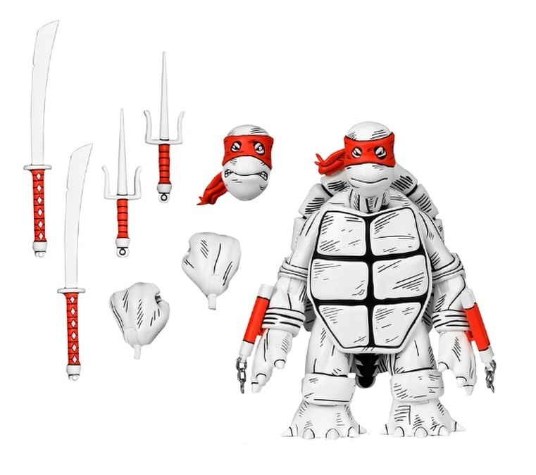 First Appearance Turtle (1) 'black and white'