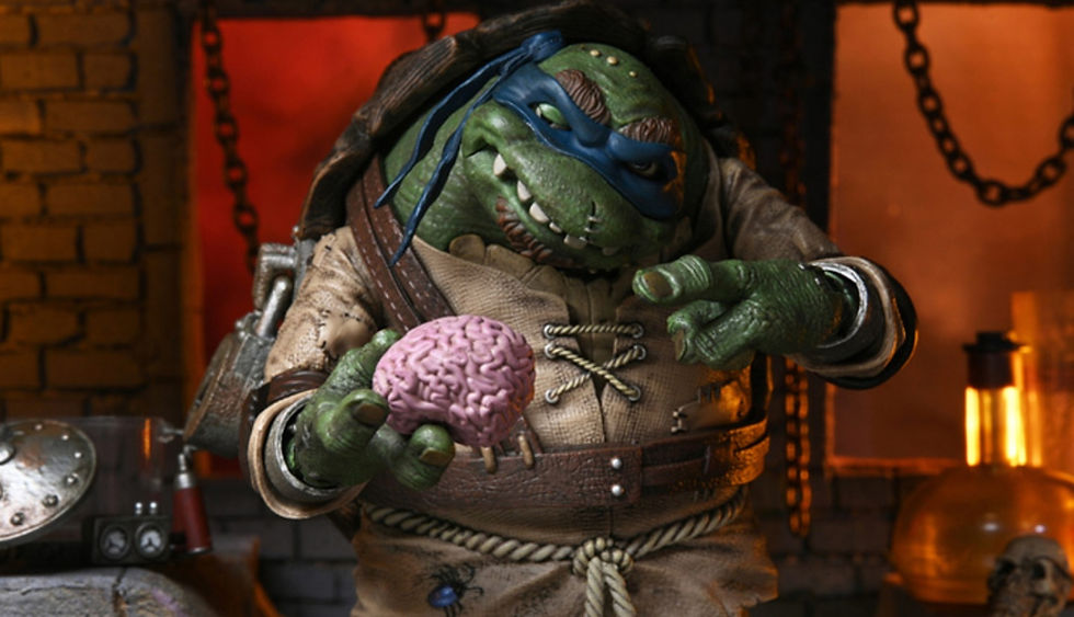 NECA Universal Monsters x Teenage Mutant Ninja Turtles Leonardo as The Hunchback