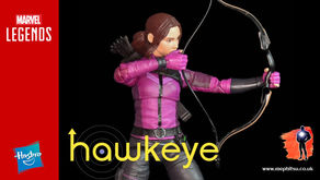 Review: Marvel Legends Kate Bishop from Hawkeye, Disney+, Infinity Ultron BAF Wave (2022)