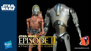 Review: Star Wars Black Series C-3PO (Battle Droid Body) and Super Battle Droid, Attack of the Clones, Hasbro Pulse Exclusive