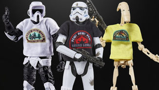 Star Wars Black Series 'May the 4th Be With You' releases of the B1 Battle Droid, Stormtrooper, and Scout Trooper
