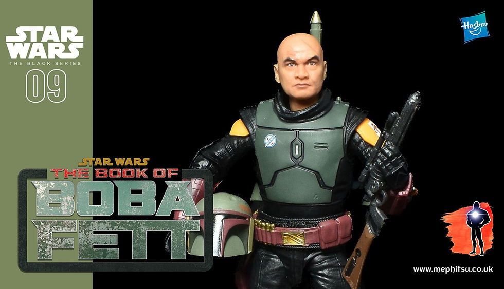 Review: Star Wars Black Series Boba Fett (Daimyo) from The Book of Boba Fett, Galaxy Collection Wave 24
