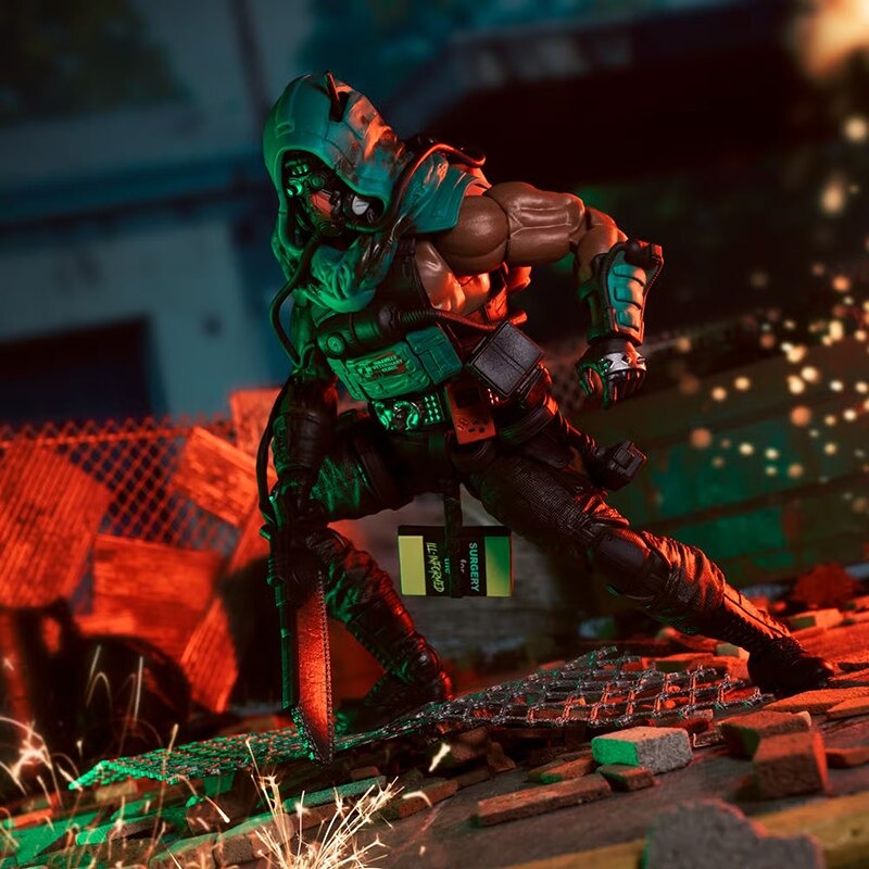 Dreadnok Flatline GI Joe Classified Series action figure promotional photo