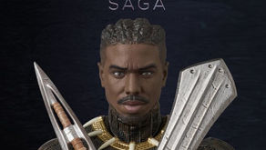 Medicom MAFEX Marvel Cinematic release of Erik Killmonger from Black Panther