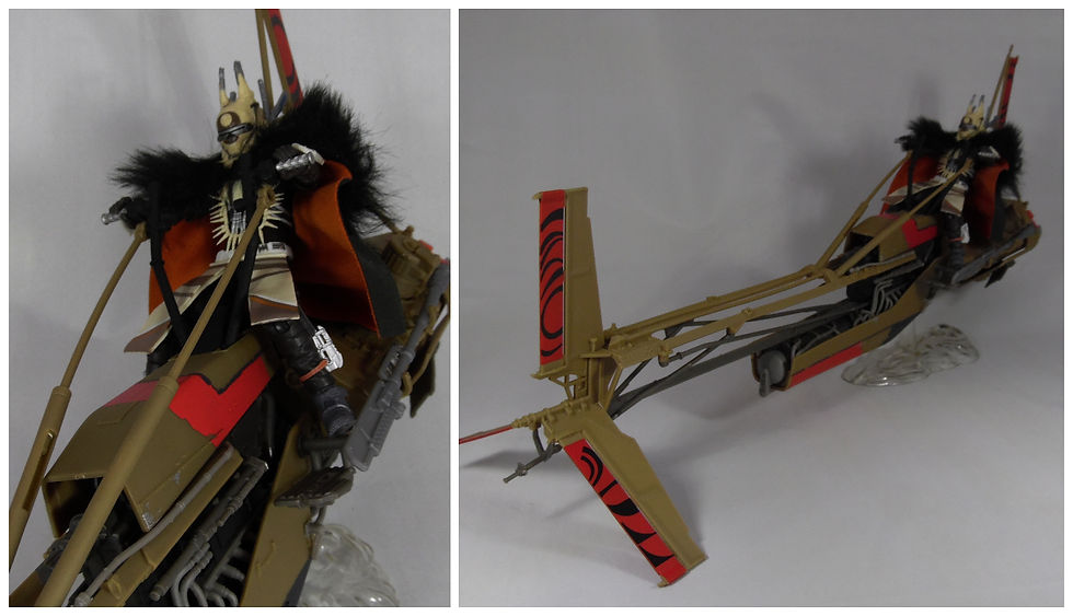 review of the star wars black series enfys nest action figure and swoop bike vehicle from solo, a star wars story