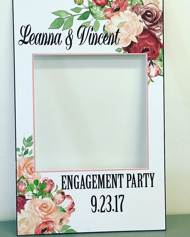 📸 #elisaviestaco #marketing #events #design #igprops #igphotoprop #custom #engagementpartydecor #fa