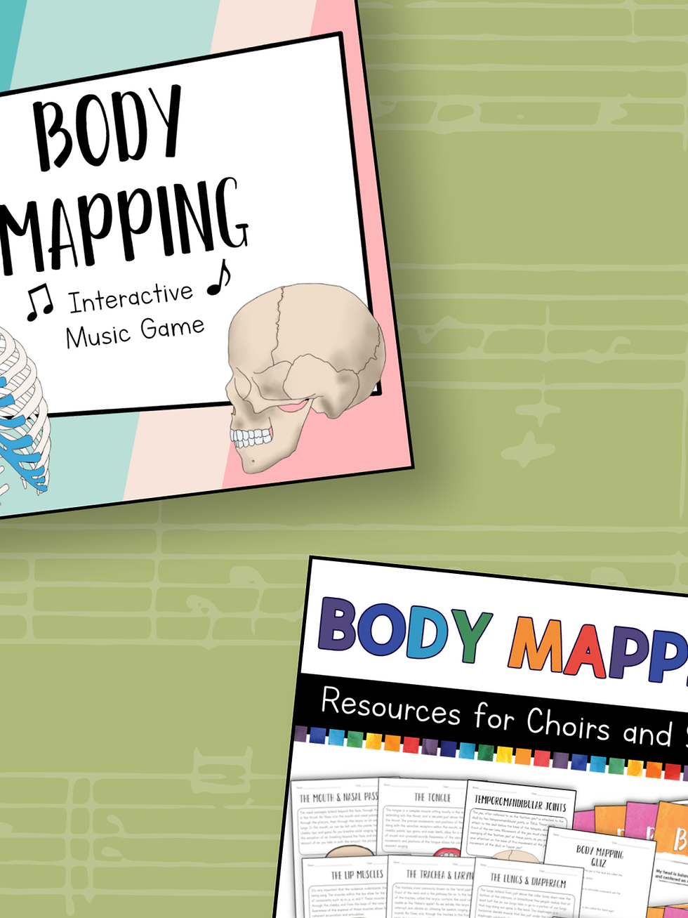Vocal technique and healthy singing resources for choir