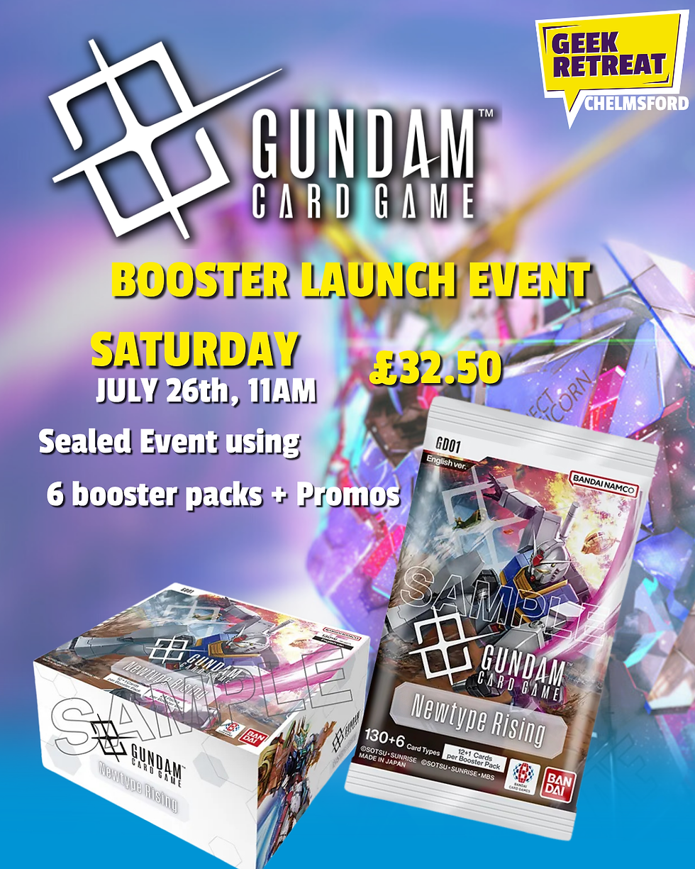 Gundam Booster Pack Launch Event