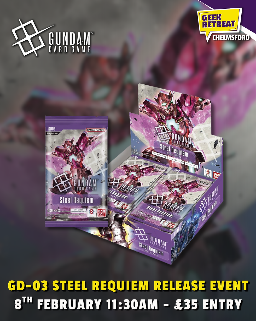 Gundam GD-03 Steel Requiem Release Event