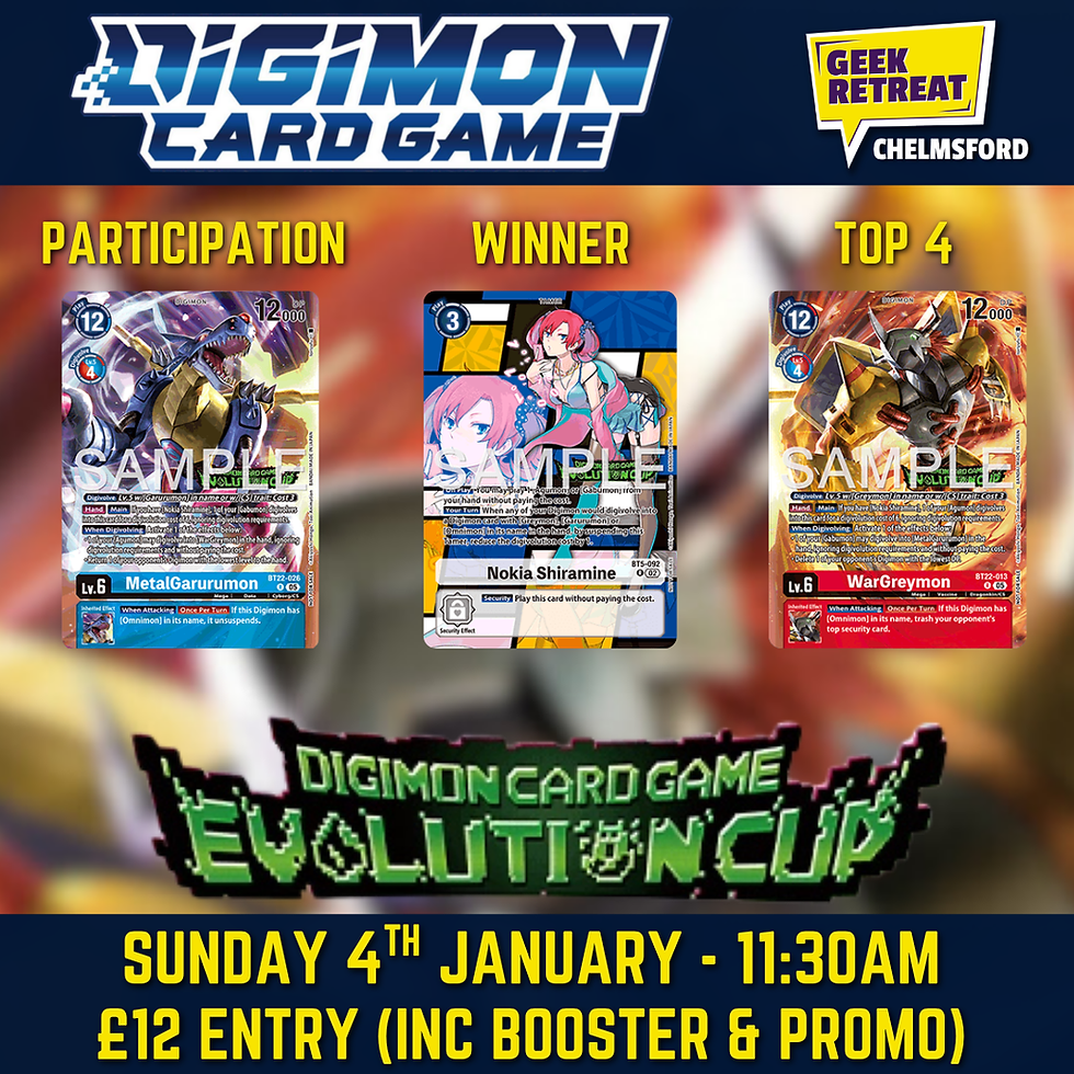 Digimon Evolution Cup Vol3