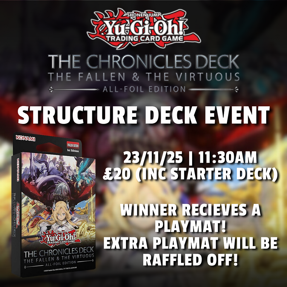 Yu-Gi-Oh! The Chronicles Structure Deck Event