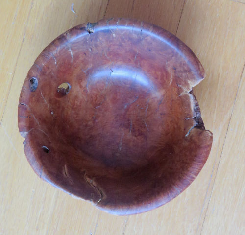 small unknown burl bowl