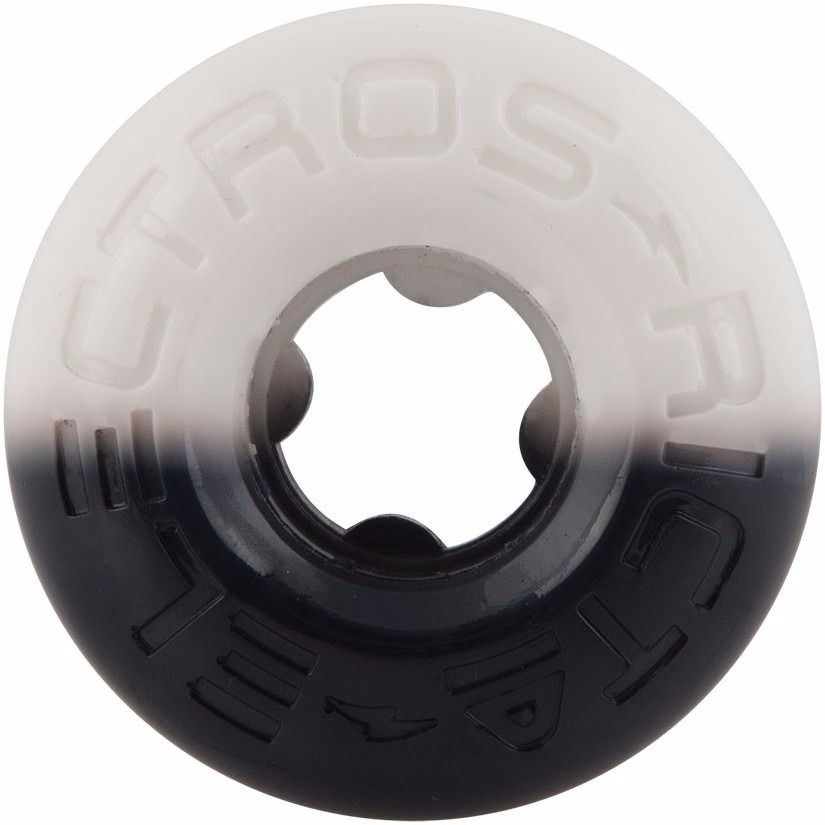 Thumbnail: Ricta Skateboard Wheels 53mm Duo Tones Electros White/Black 98A