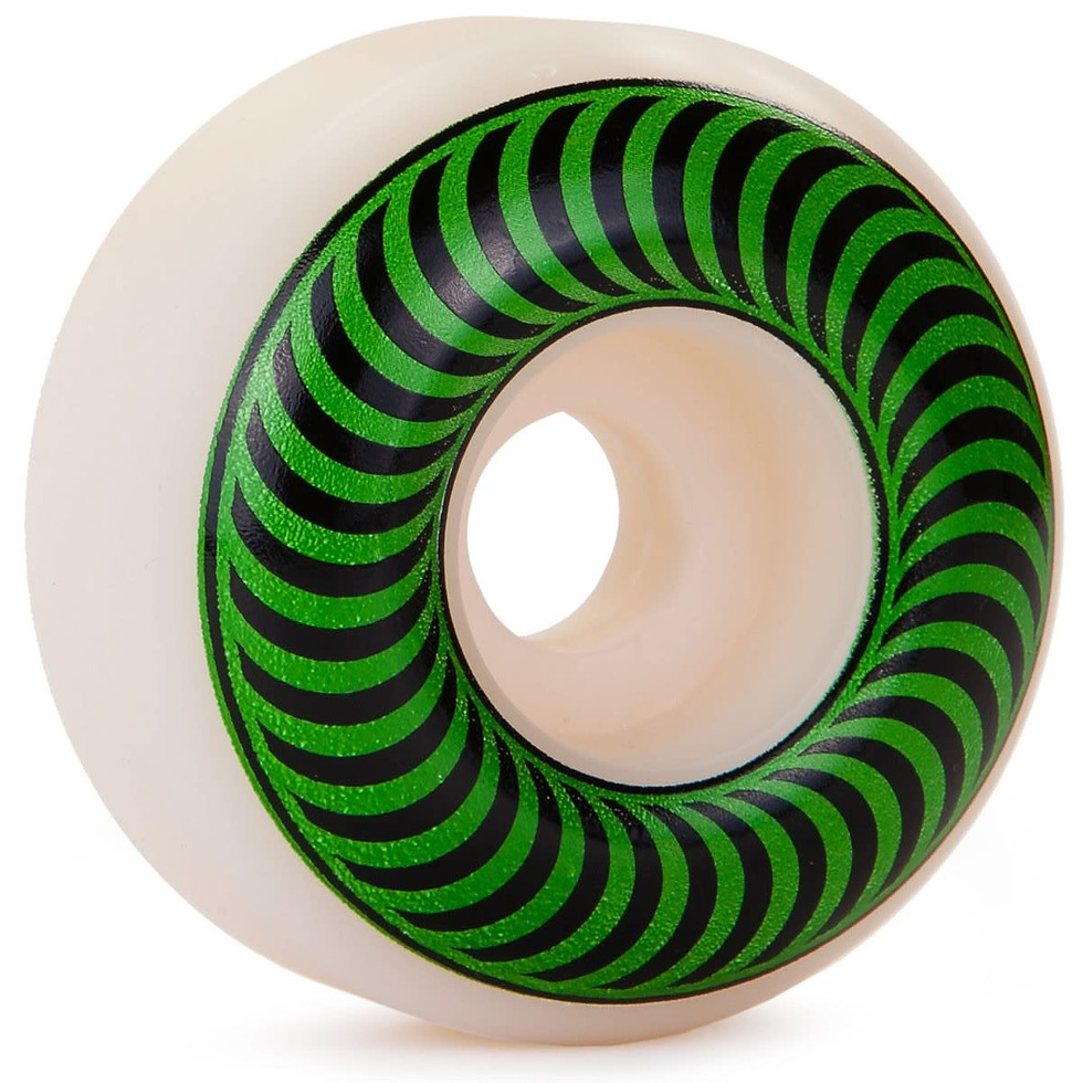 Thumbnail: Spitfire Formula Four Classic Black & Green 52mm 101d Skateboard Wheels