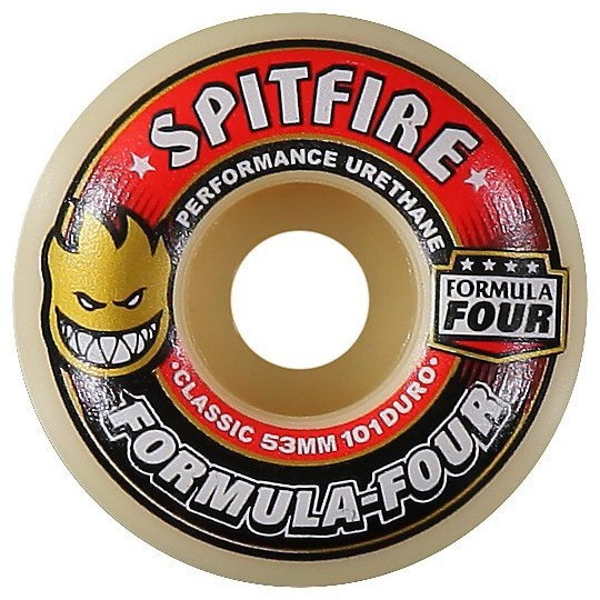 Formula Four - Conical Full 53mm White/ Red