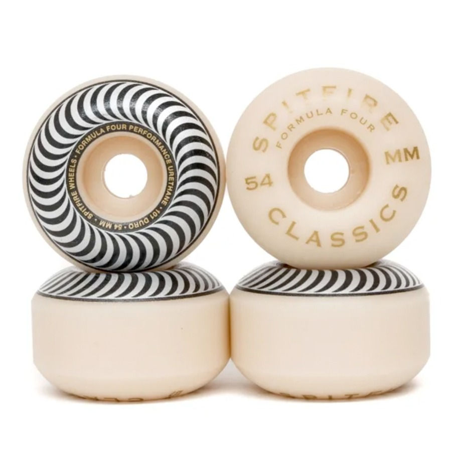 Thumbnail: Spitfire Formula Four Classic Black & White 54mm 99a Skateboard Wheels