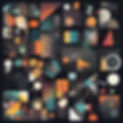 developing learning program. Abstract style. Dark background..jpg