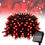 Thumbnail: Solar String Lights for Outside, 100 LED, 32 Ft, 8 Modes, Waterproof