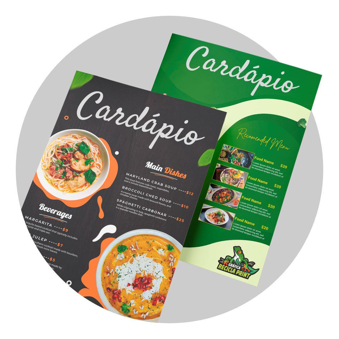 Cardapios Personalizados