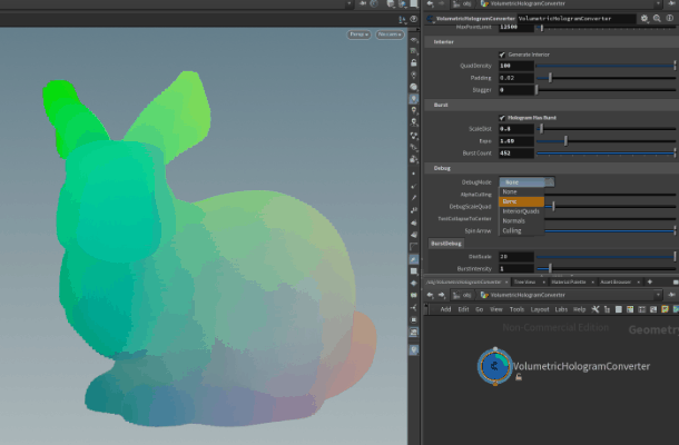 Burst Points Debugged in HDA