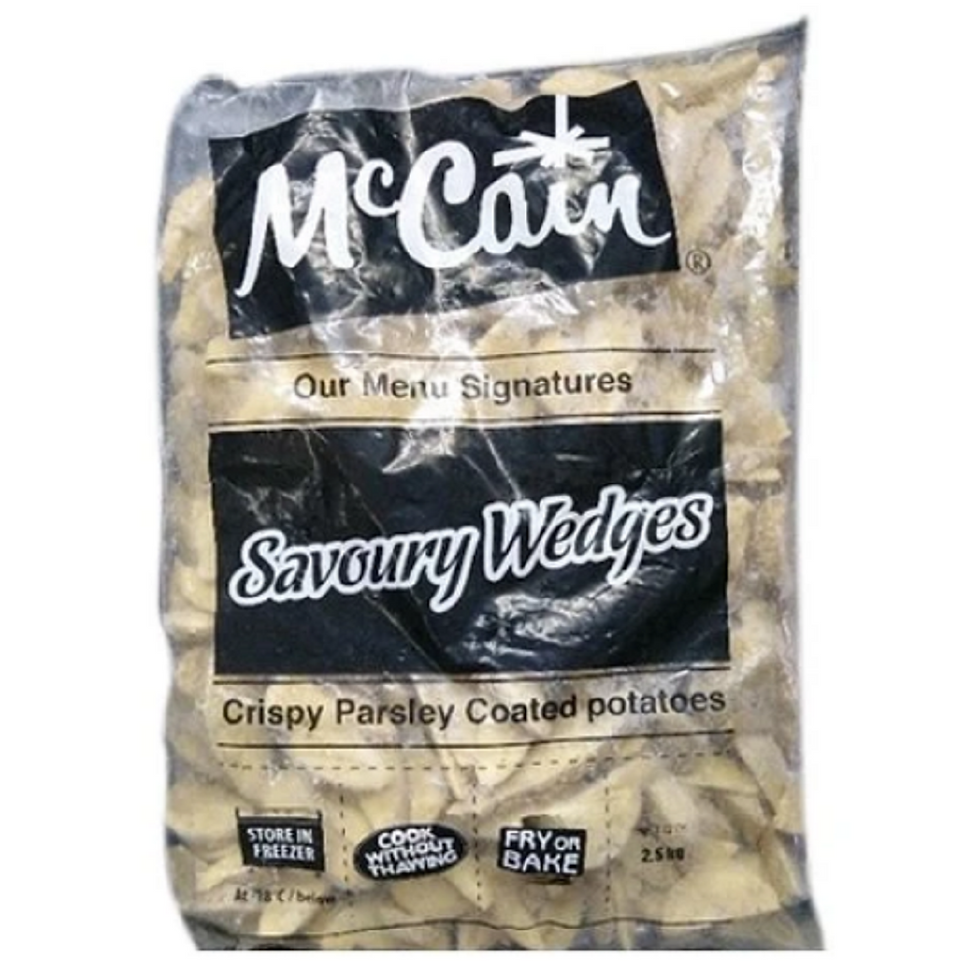 Thumbnail: McCain Savoury Wedges: Crispy parsley coated potatoes