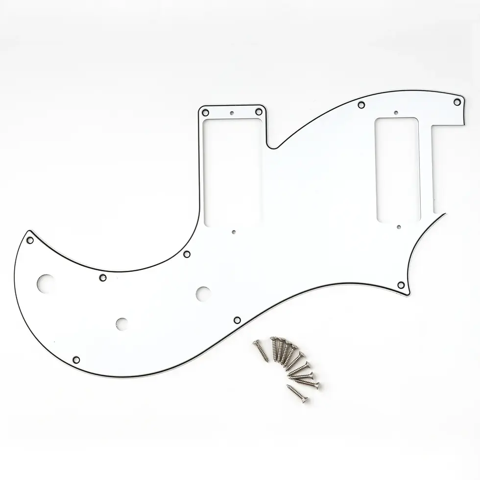S2 Vela Pickguard / White/Black/White