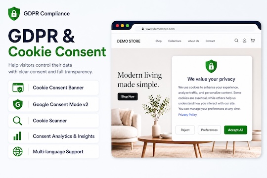 Cookie Consent Banner banner
