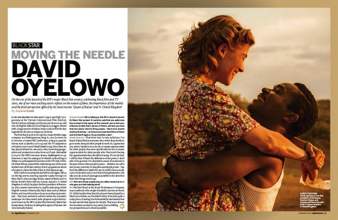 Sight & Sound Cover Interview with David Oyelowo