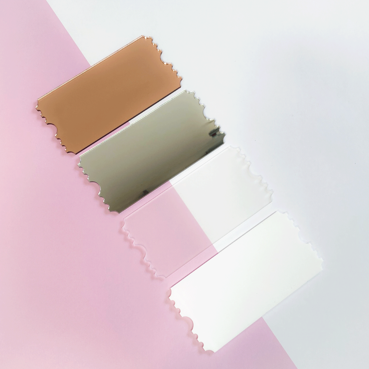 ACRYLIC BLANKS Sparkle Craft Vinyl 3/4