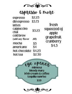 COFFEE BAR