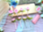 Thumbnail: Pink Rose Flower Pen