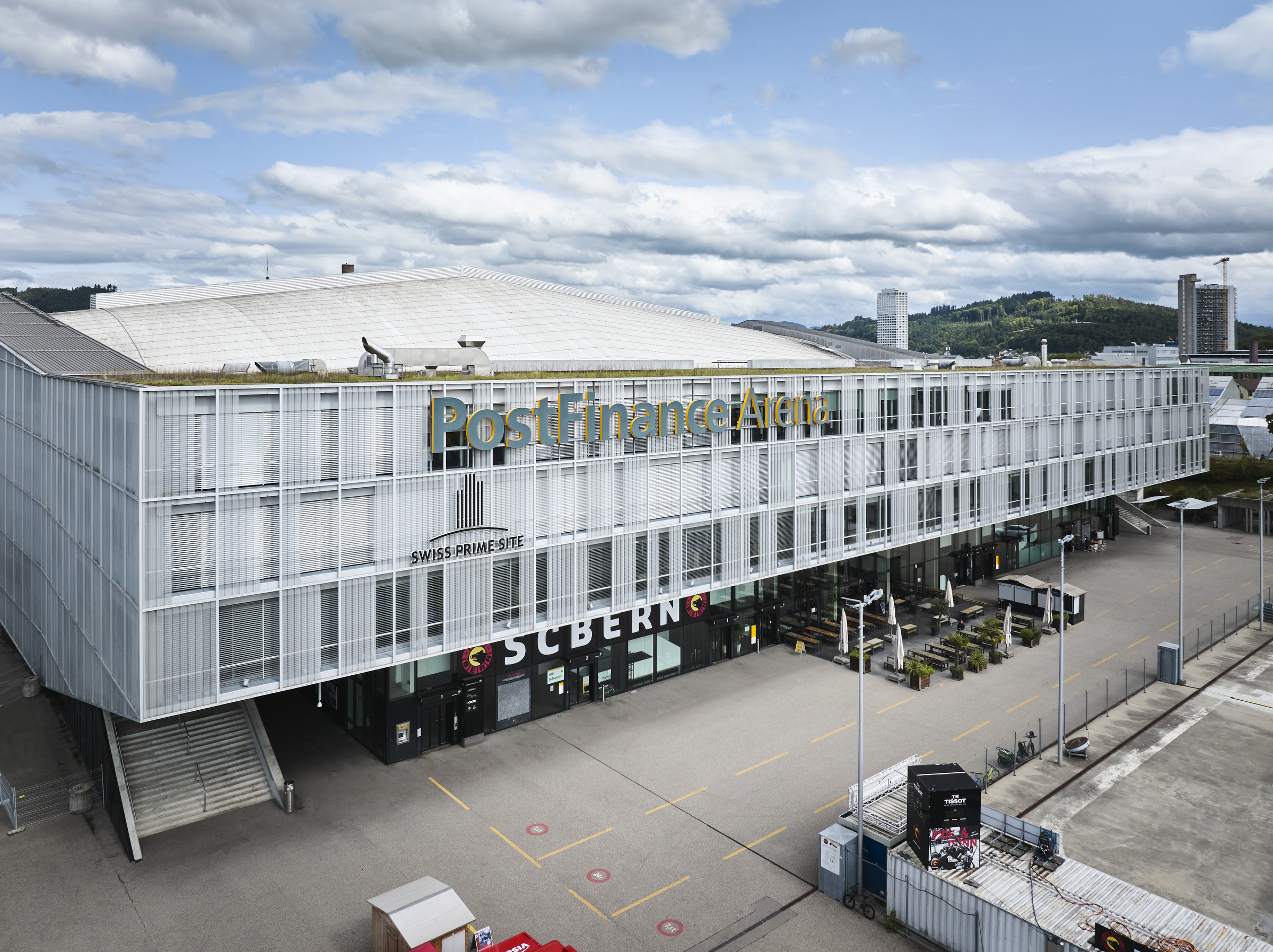 Hier spielt die Firma – nicht nur der SCB!