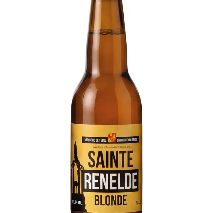 Étiquettes de bière Brasserie de Tubize, design graphique Azulejo Studio
