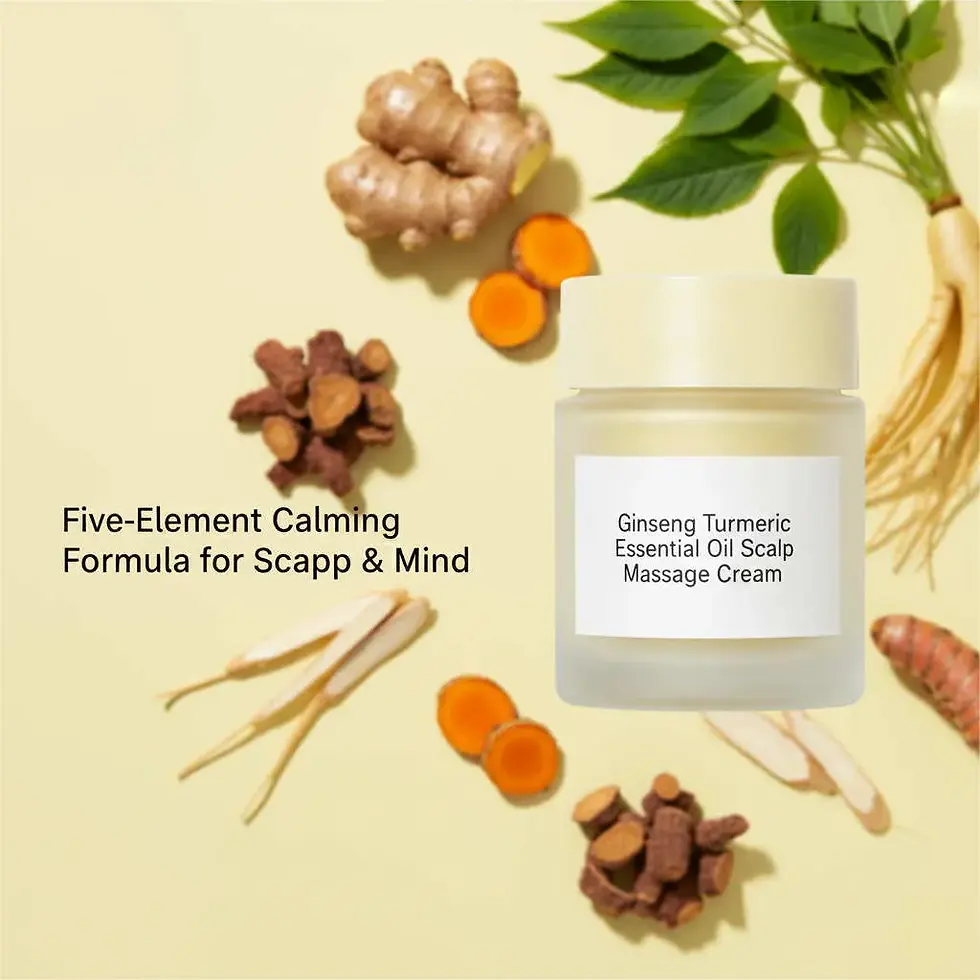 Ginseng & Turmeric Scalp Massage Cream key ingredients: Ginseng - hair & scalp care formula by DEVA Skincare Manufacturer