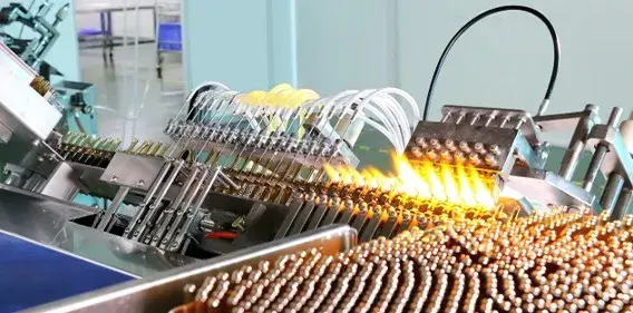 automated ampoule filling sealing machine