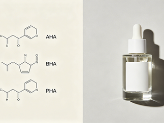 3 Leading "Skin Renewal Serum" Formula Systems Compared: AHA vs BHA vs PHA