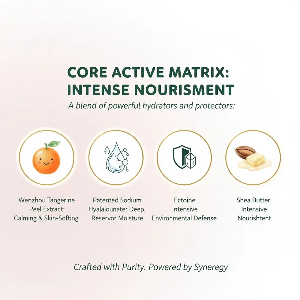 Patented Biomimetic Baby Lotion key ingredients: selected actives - baby & kids care formula by DEVA Skincare Manufacturer