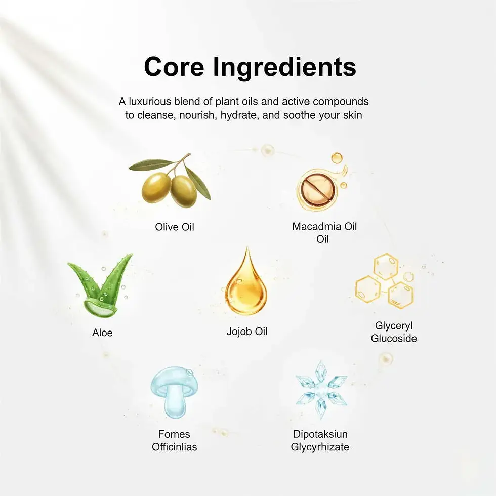 Ice Cream Melting Cleansing Balm key ingredients: selected actives - cleansing & makeup removal formula by DEVA Skincare
