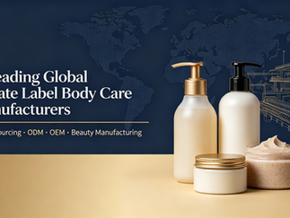 8 Leading Global Private Label Body Care Manufacturers
