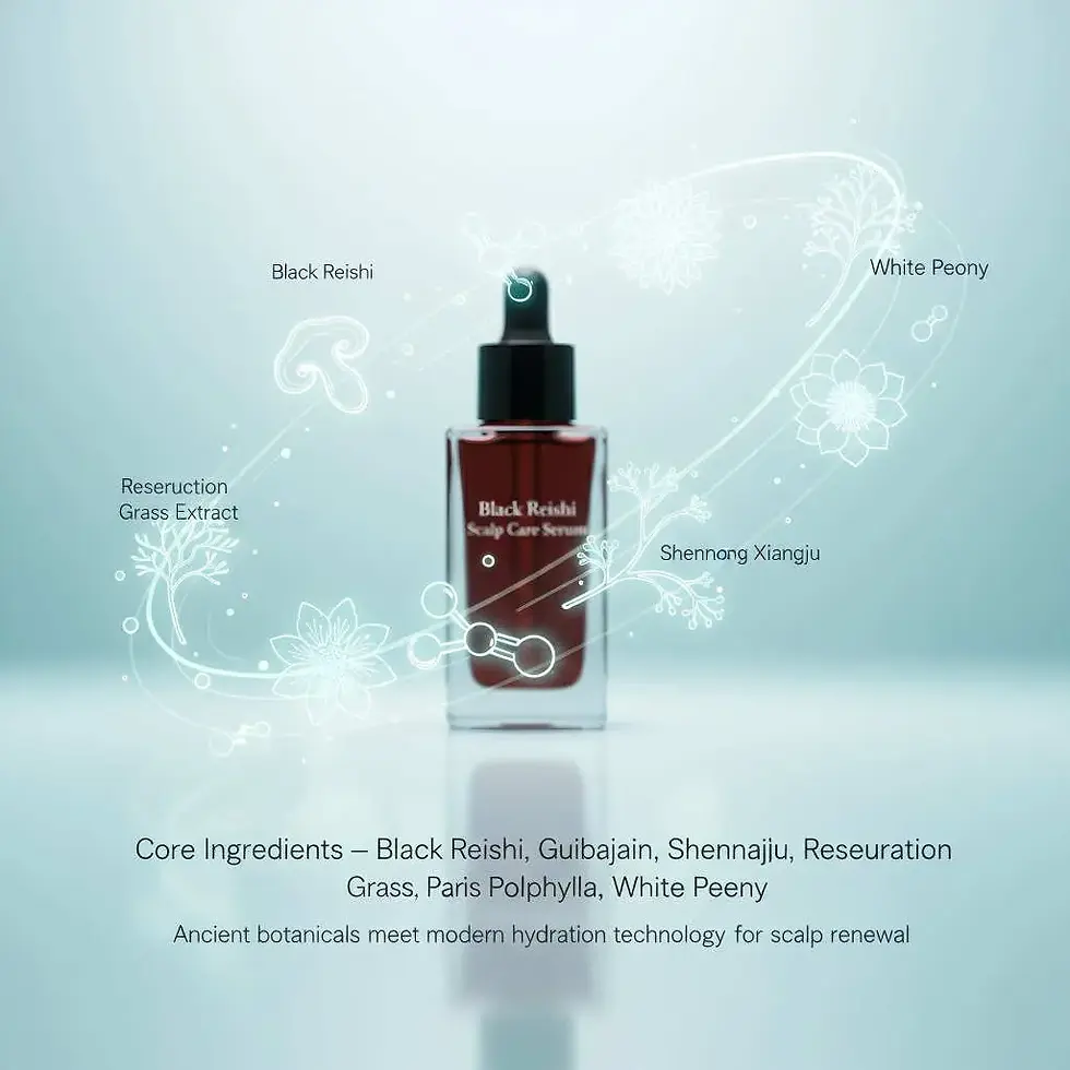 Black Reishi Scalp Care Serum - Anti-Aging Hair Tonic key ingredients: Reishi - hair & scalp care formula by DEVA Skincare