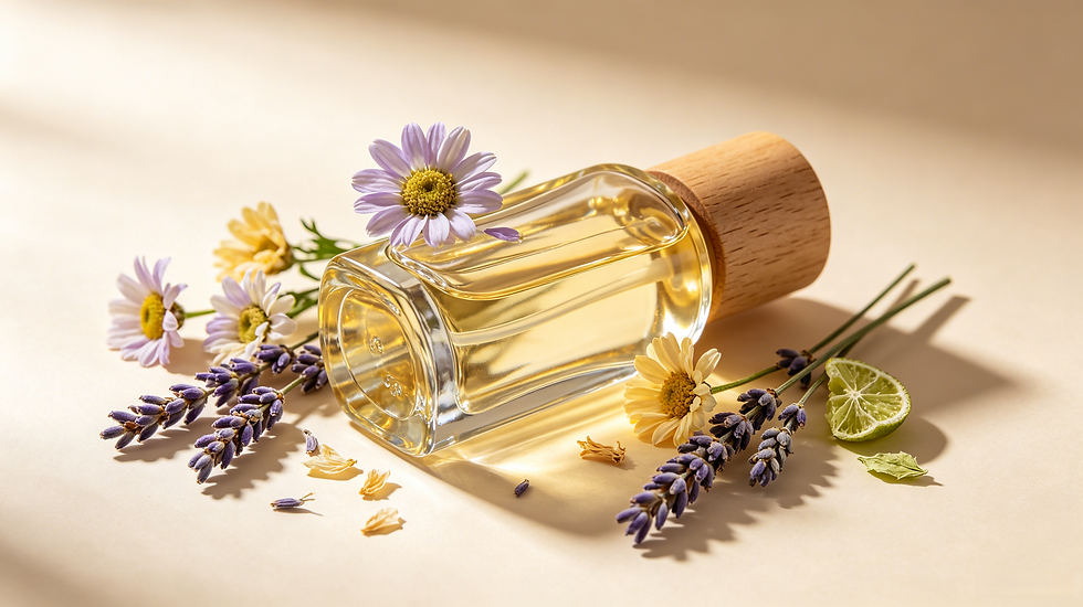 "Pre-Sleep Sleep-Aid Massage Oils": The Aroma Psychology and Formulation Realization of Lavender / Chamomile / Bergamot