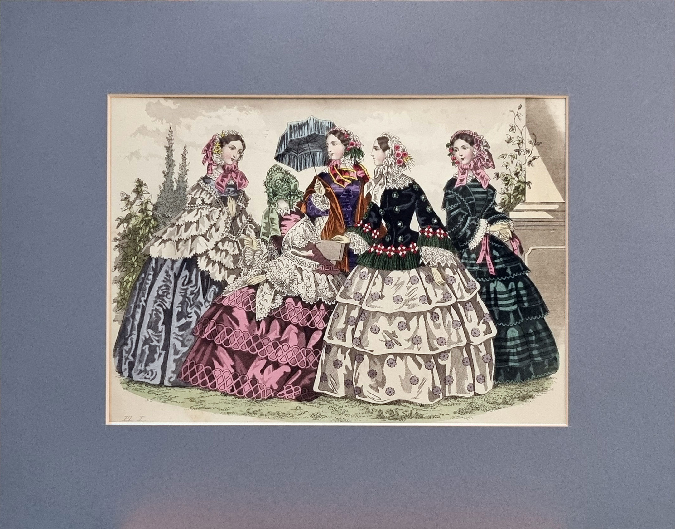 Victorian fashion plate