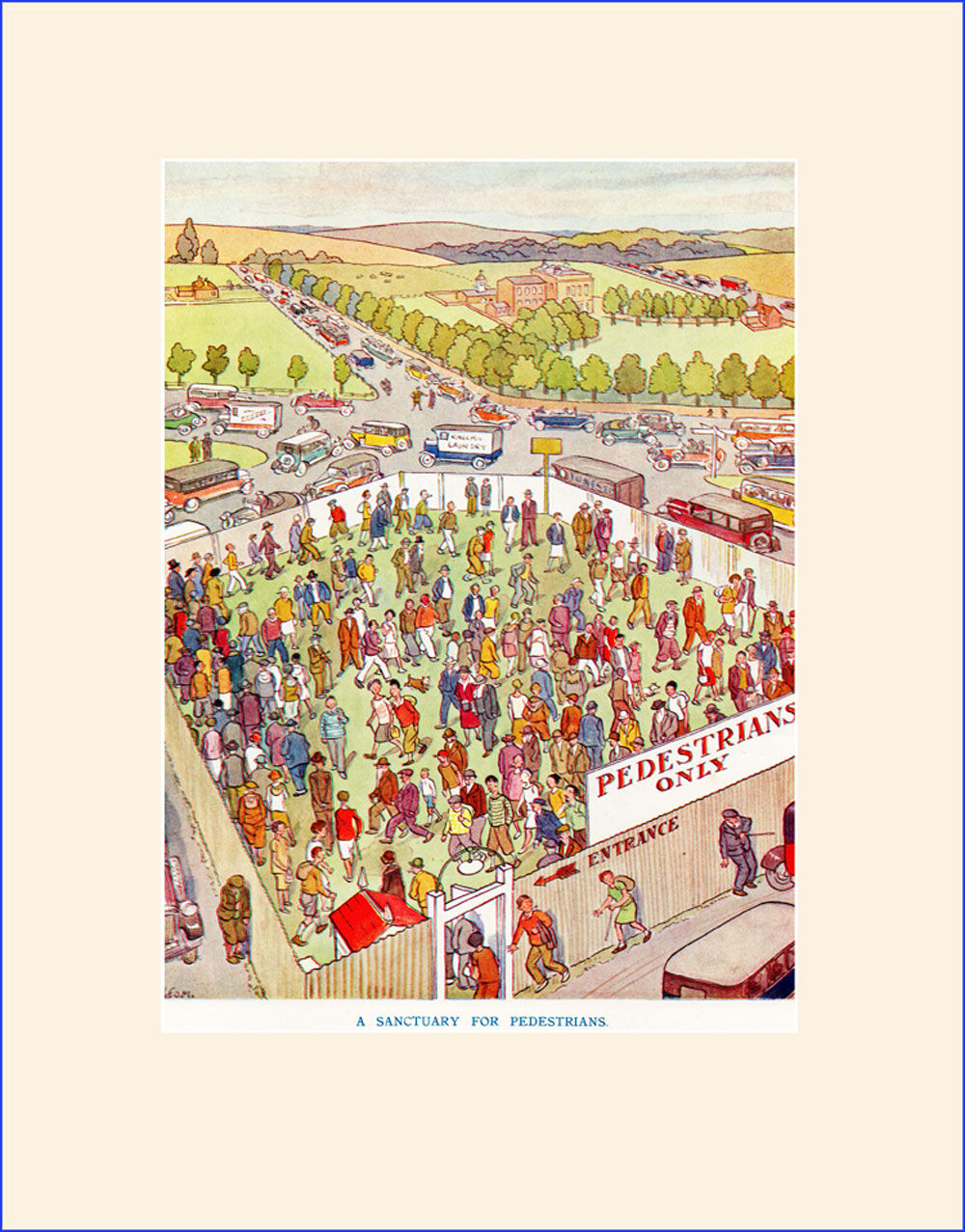 Double-sided Punch cartoon