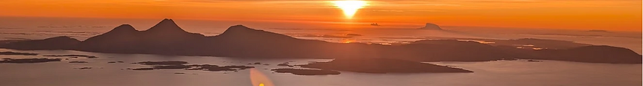 Solnedgang på Åsøya