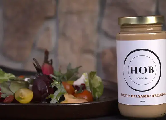 HOB Sauces Maple Balsamic Dressing